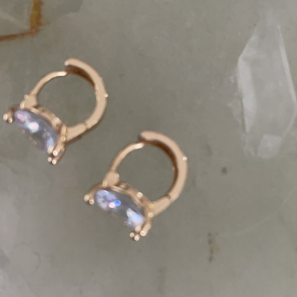 (2/$10) Cubic Zirconia Earrings - Picture 2 of 3